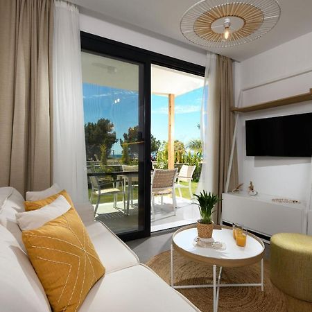 Nisea Beach Apartments Prinos  Bagian luar foto