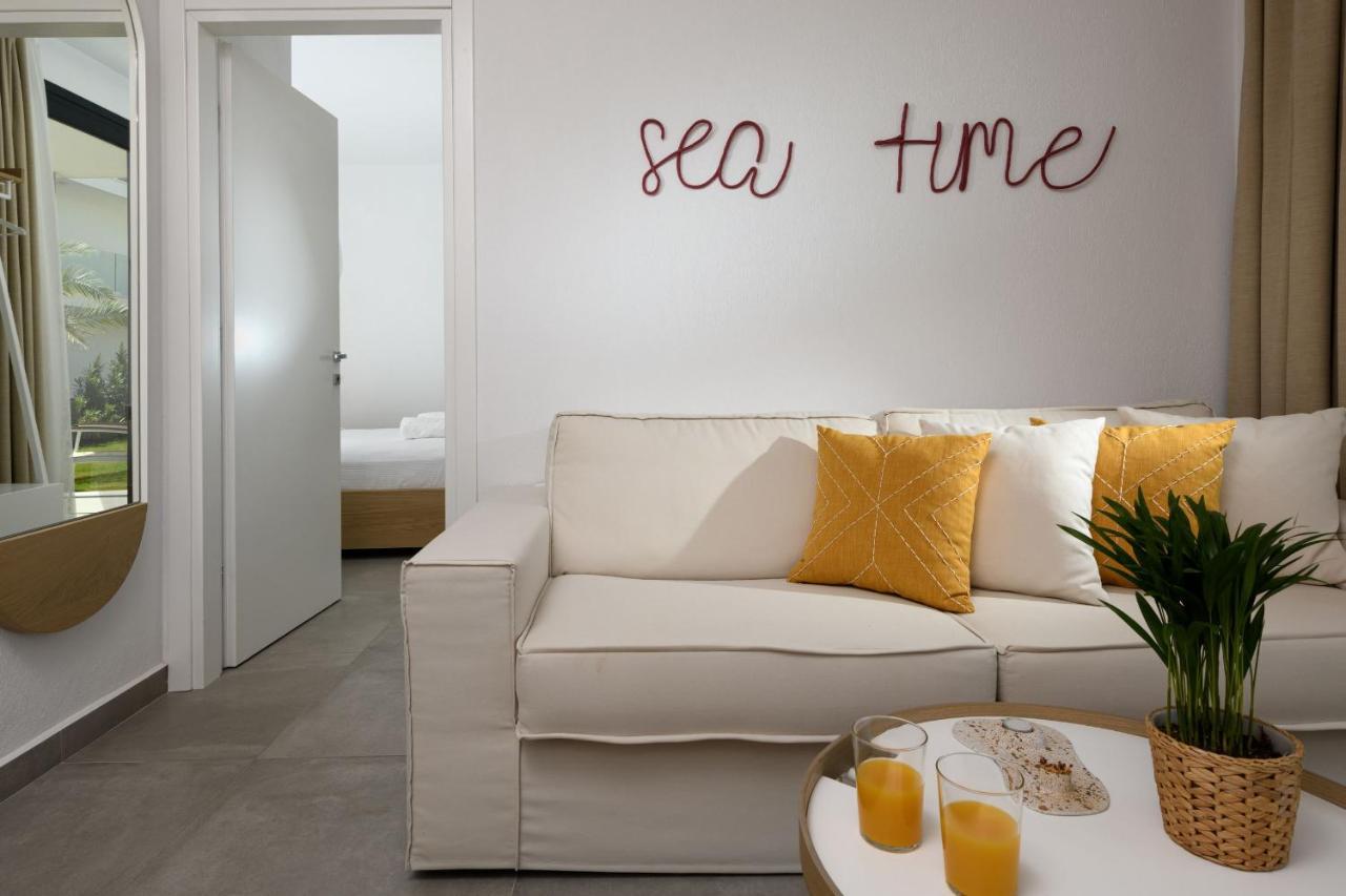 Nisea Beach Apartments Prinos  Bagian luar foto