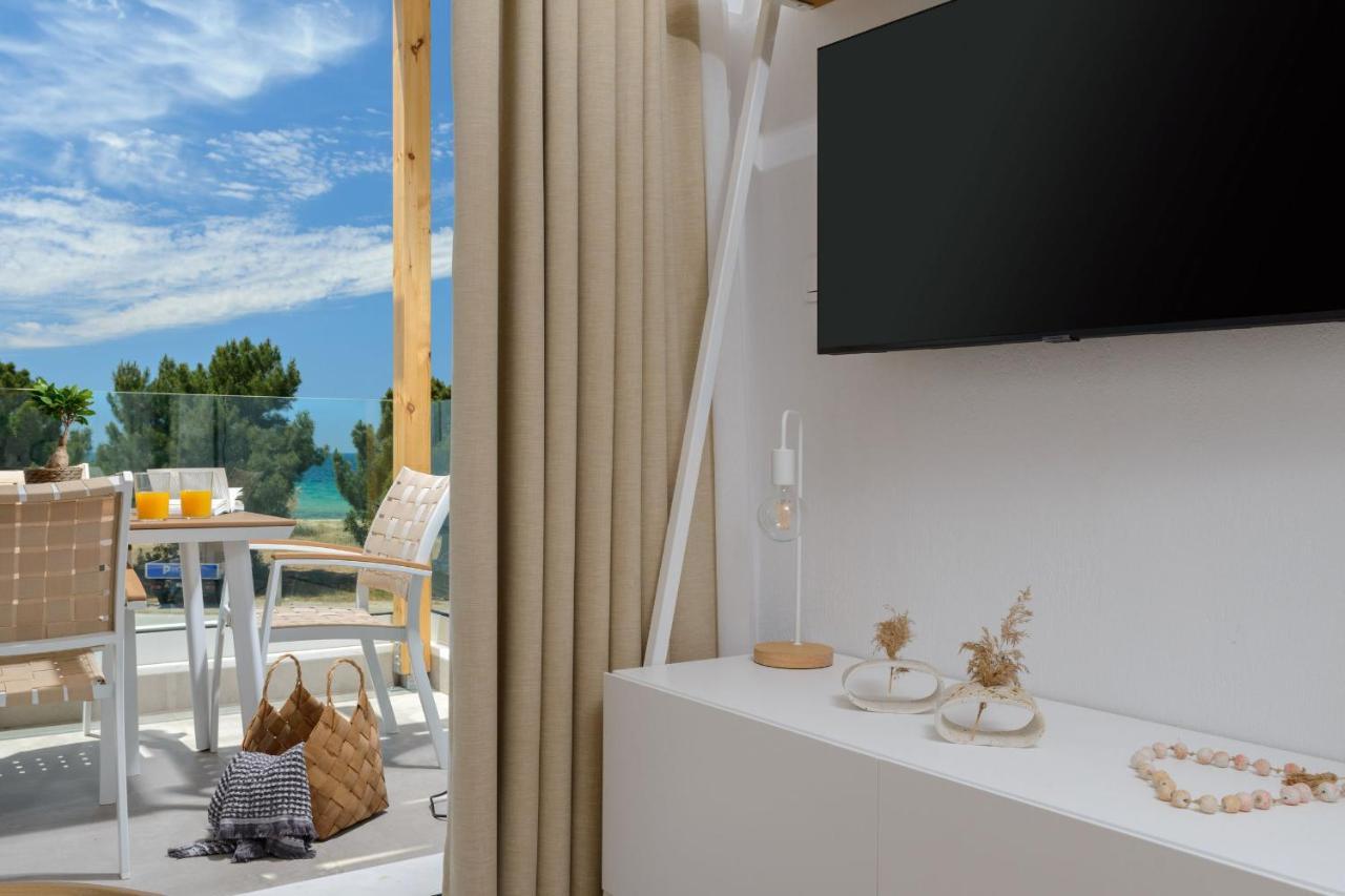 Nisea Beach Apartments Prinos  Bagian luar foto