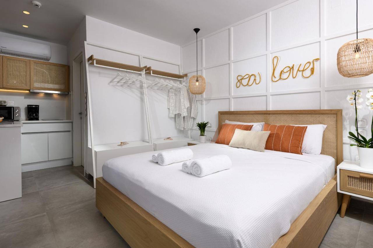 Nisea Beach Apartments Prinos  Bagian luar foto