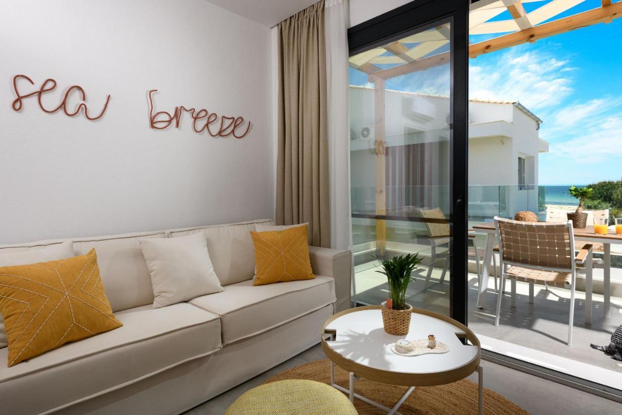 Nisea Beach Apartments Prinos  Bagian luar foto
