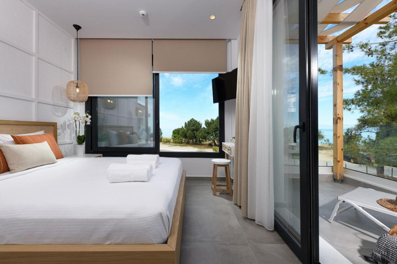 Nisea Beach Apartments Prinos  Bagian luar foto