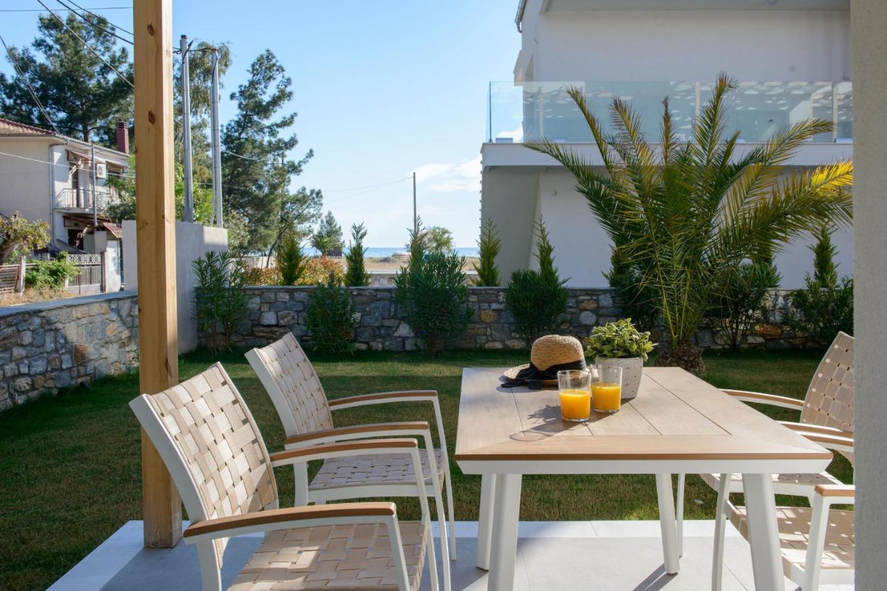 Nisea Beach Apartments Prinos  Bagian luar foto