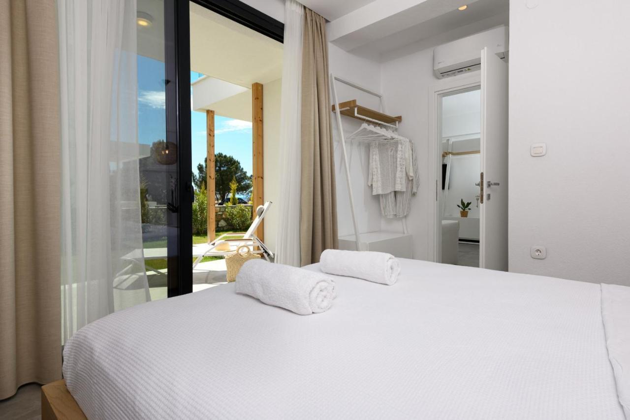 Nisea Beach Apartments Prinos  Bagian luar foto