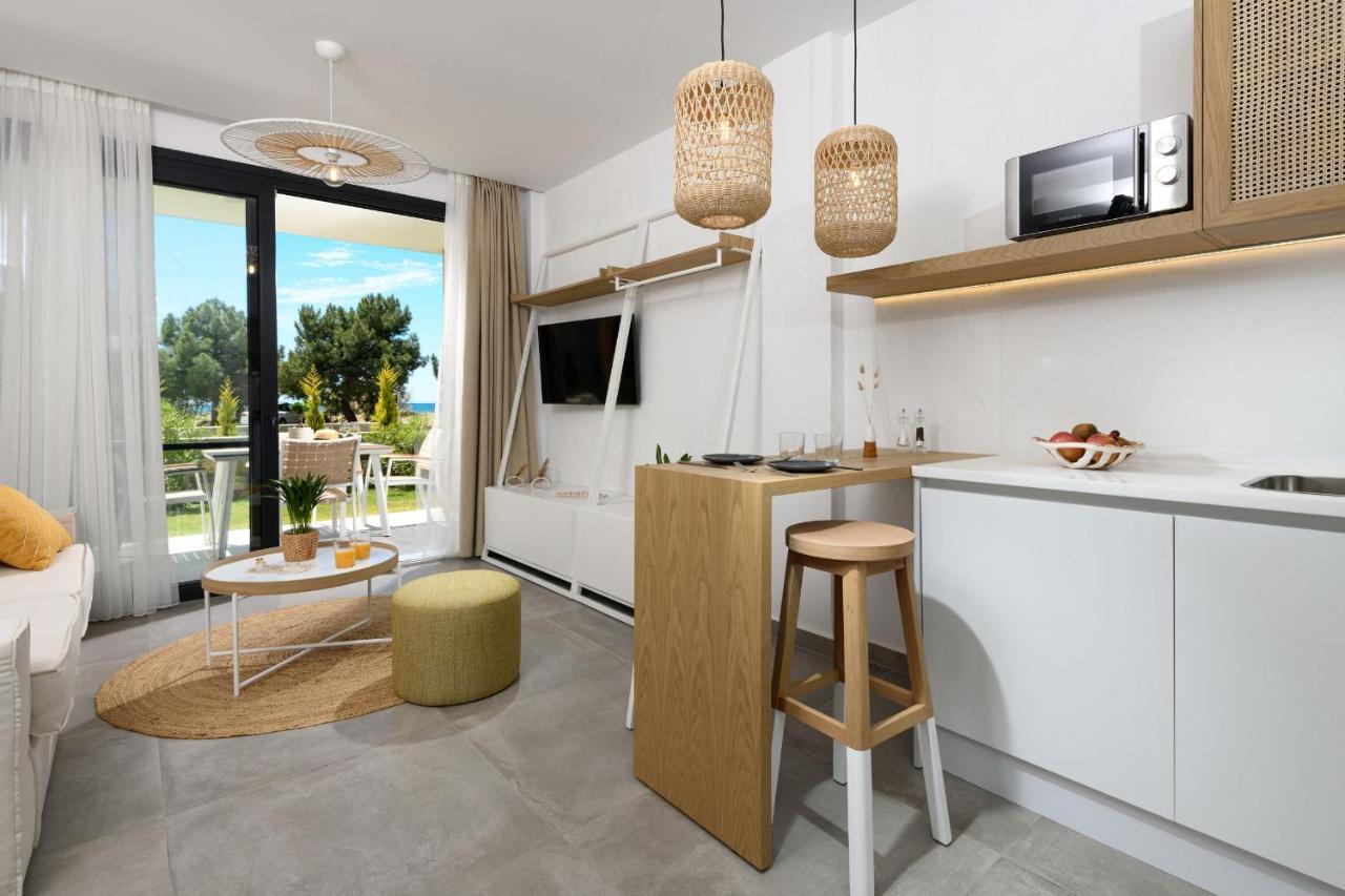 Nisea Beach Apartments Prinos  Bagian luar foto