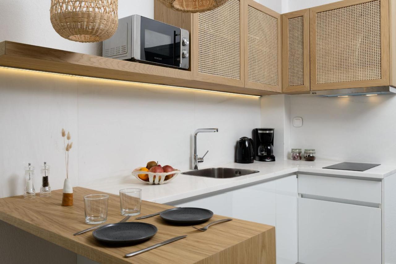 Nisea Beach Apartments Prinos  Bagian luar foto